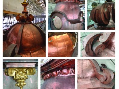 Restoring the Iconic Copper Domes of Emerson Chambers